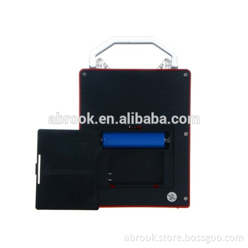 New arrival vally-type crystal led light speaker